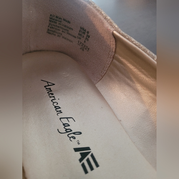 American Eagle Gold Sparkle Flats - Picture 5 of 6